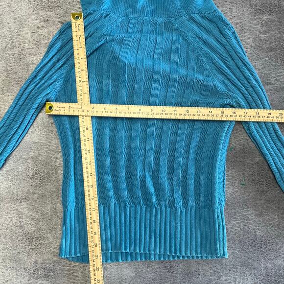 Y2k Aeropostale Chunky Knit Hoodie - Picture 8 of 8